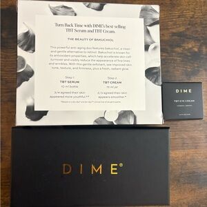 DIME Skincare Set (Value $77, brand new and didn’t come with tags)